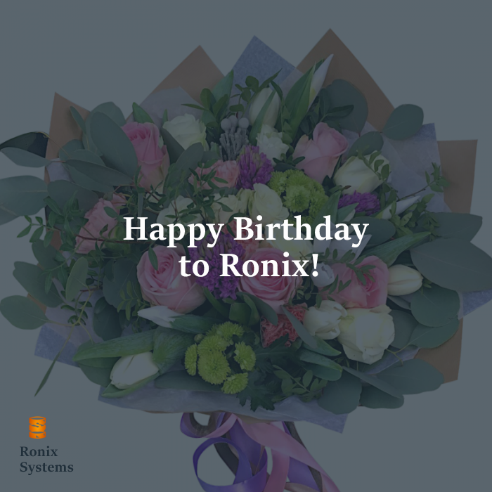 Happy Birthday to Ronix!