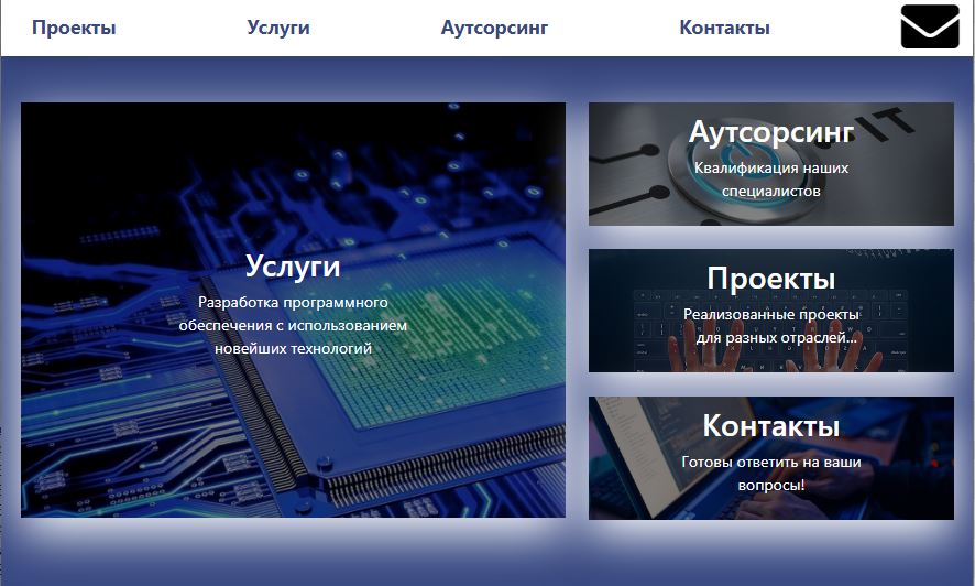 Works on website creation